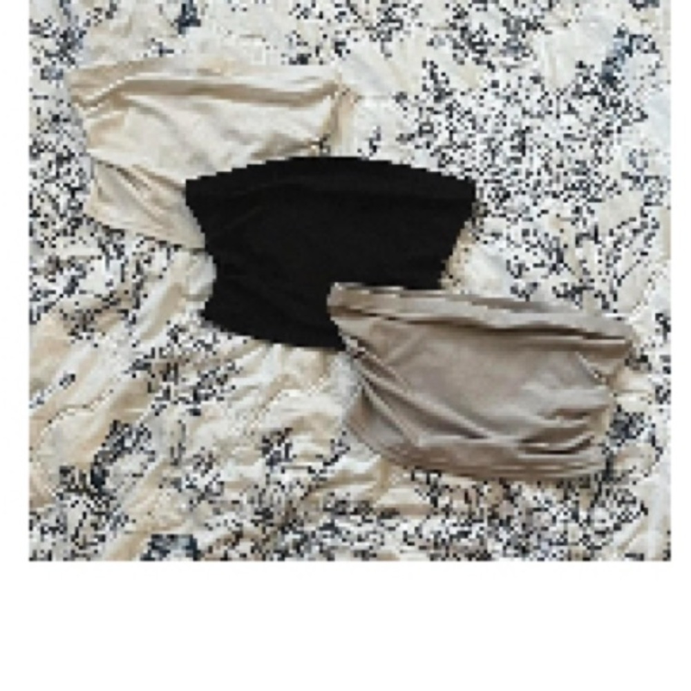 Amazon Women's Crop Tops - Black, Cream, Tan
